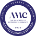 AMC Badge Funeral Blue Circle